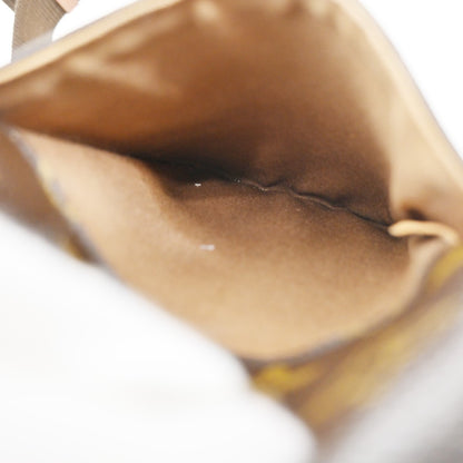 Louis Vuitton Pochette Gange Monogram Canvas, BROWN, CANVAS, Clutche & pouche