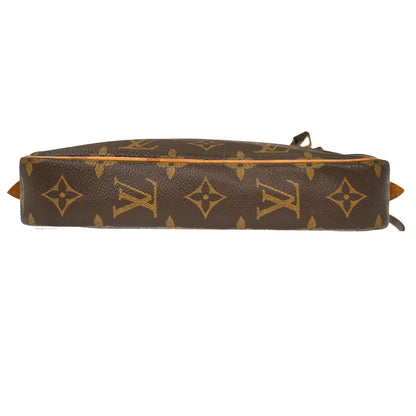 Louis Vuitton Pochette Marly Bandouliere Bag Monogram Canvas, BROWN, CANVAS, Shoulder bag