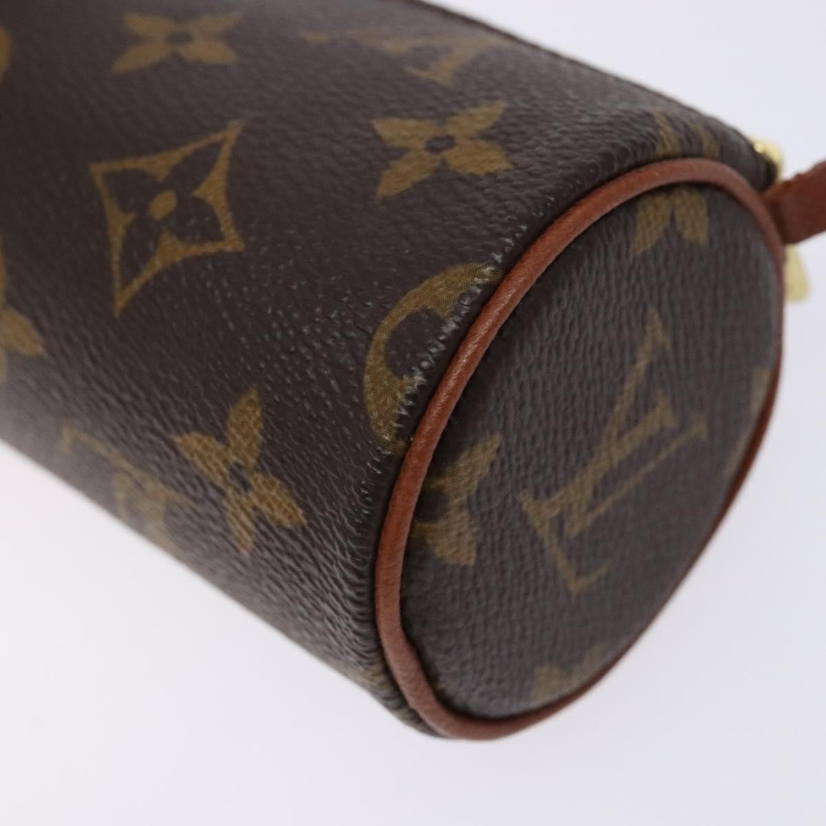 Louis Vuitton Papillon Pochette Monogram Canvas, BROWN, CANVAS, Handbag