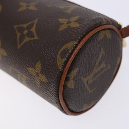 Louis Vuitton Papillon Pochette Monogram Canvas, BROWN, CANVAS, Handbag