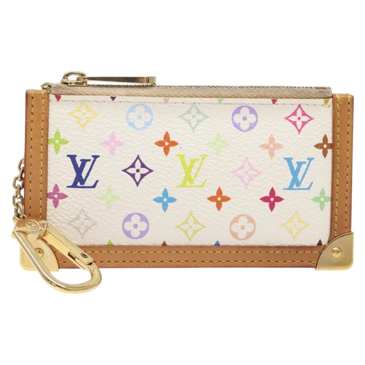 Louis Vuitton Pochette Clés Monogram Canvas, MULTICOLOUR, CANVAS, Wallets