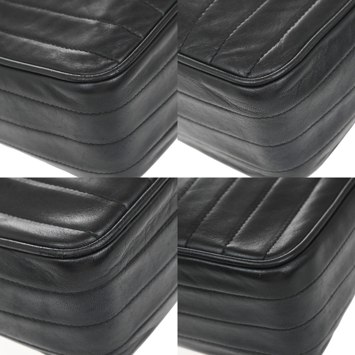 Chanel Vintage Tassel Camera Bag Vertical Quilted Leather, BLACK, LEATHER, Shoulder bag