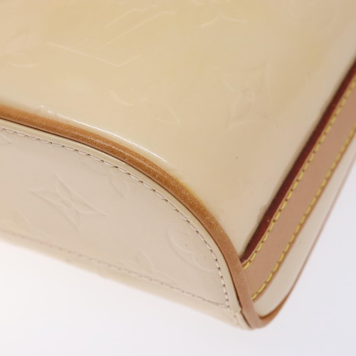 Louis Vuitton Sullivan Handbag Monogram Vernis, BEIGE, PATENT_LEATHER, Handbag