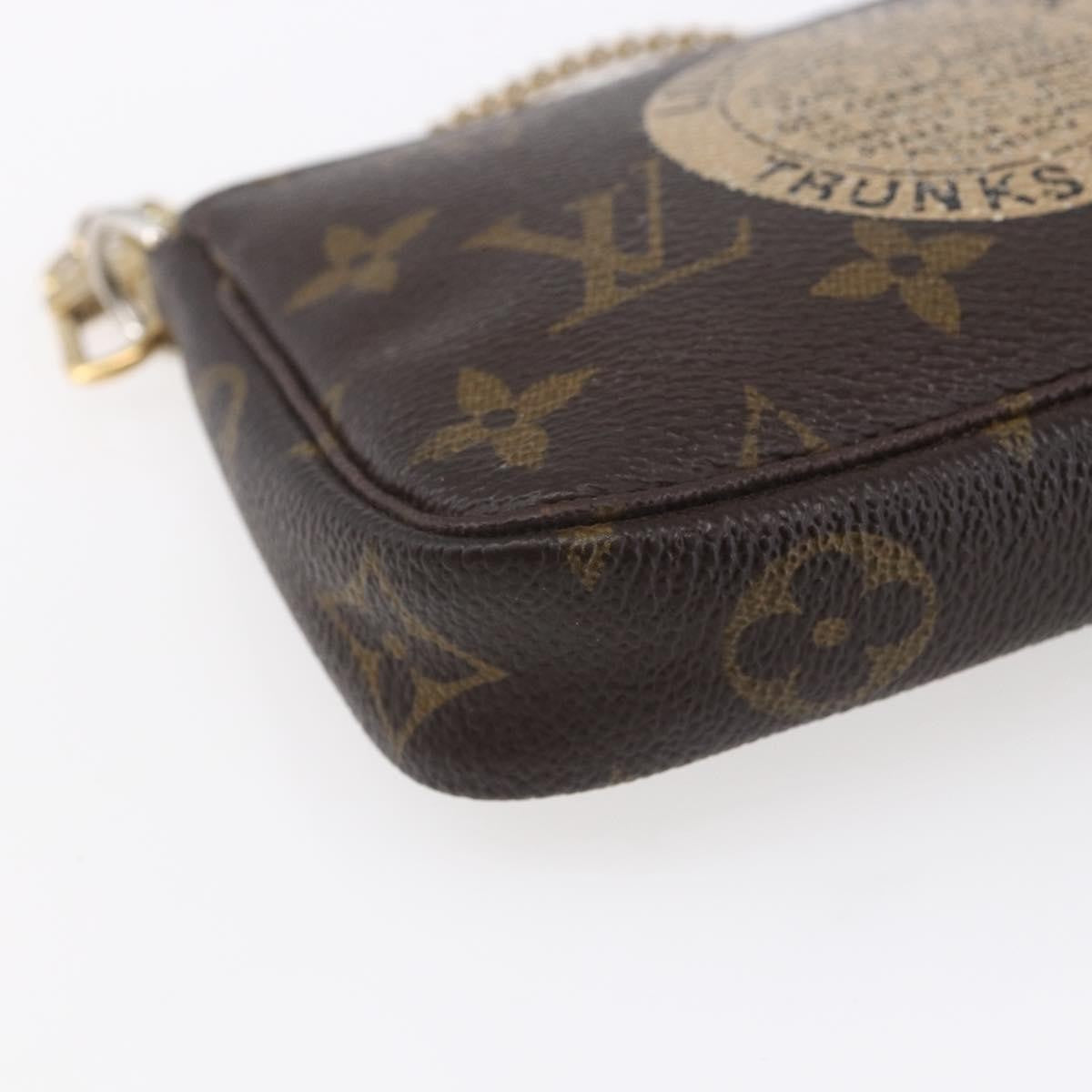 Louis Vuitton Pochette Accessoires Limited Edition Monogram Canvas, BROWN, CANVAS, Clutche & pouche