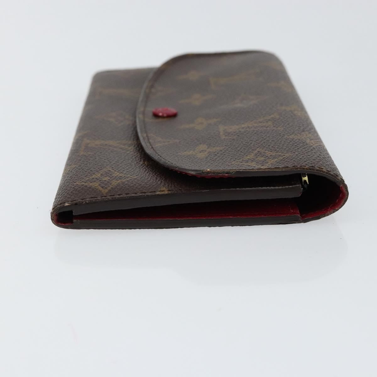 Louis Vuitton Emilie Wallet Monogram Canvas, BROWN, CANVAS, Wallets
