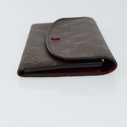 Louis Vuitton Emilie Wallet Monogram Canvas, BROWN, CANVAS, Wallets