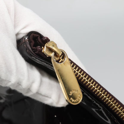 Louis Vuitton Bellevue Handbag Monogram Vernis, PURPLE, PATENT_LEATHER, Tote bag