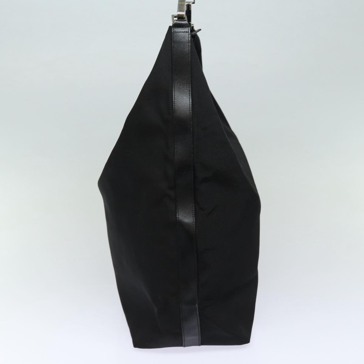 Gucci Zip Hobo Canvas, BLACK, NYLON, Shoulder bag