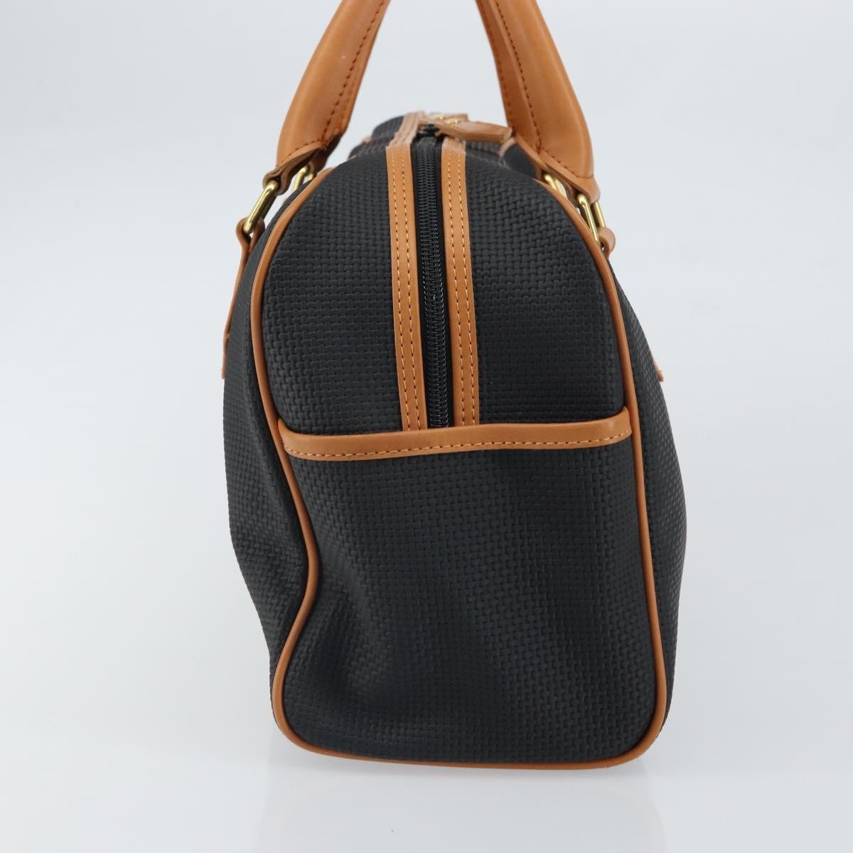 Saint Laurent Vintage Boston PVC Leather, BLACK, PVC, Handbag