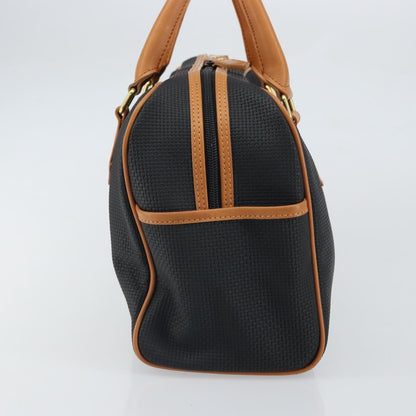 Saint Laurent Vintage Boston PVC Leather, BLACK, PVC, Handbag