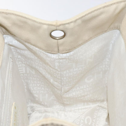 Chanel Chocolate Bar Coco Mark handbag Canvas, BEIGE, CANVAS, Handbag