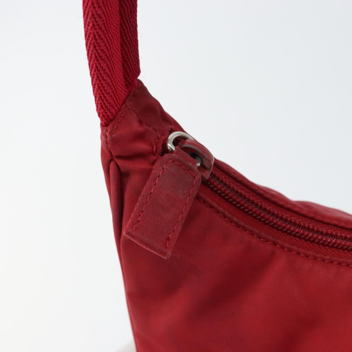 Prada Hobo Tessuto, RED, NYLON, Handbag