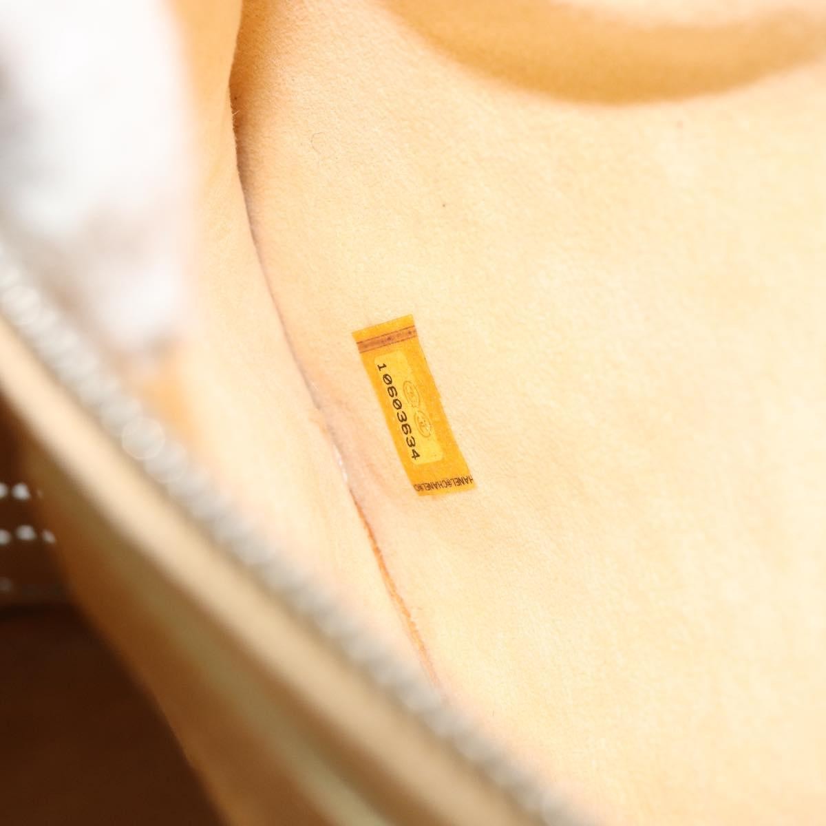 Chanel CC No.5 Shopping Tote Perforated Patent, YELLOW, PATENT_LEATHER, Tote bag