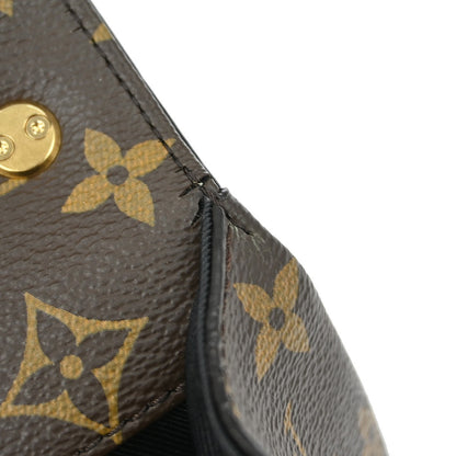 Louis Vuitton Cherrywood Handbag Vernis with Monogram Canvas, BLACK, PATENT_LEATHER, Handbag