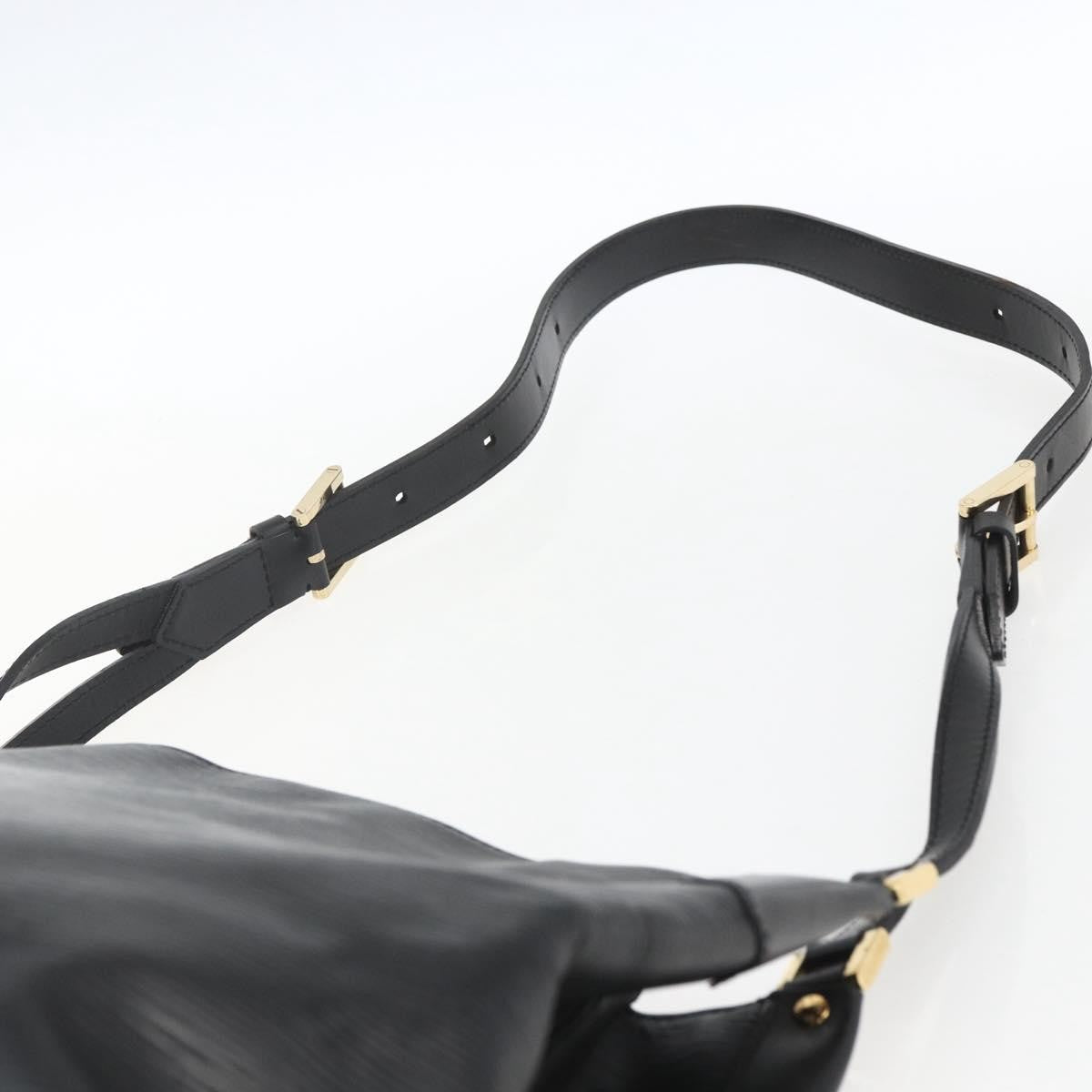 Louis Vuitton Mandara Handbag Epi Leather, BLACK, LEATHER, Tote bag