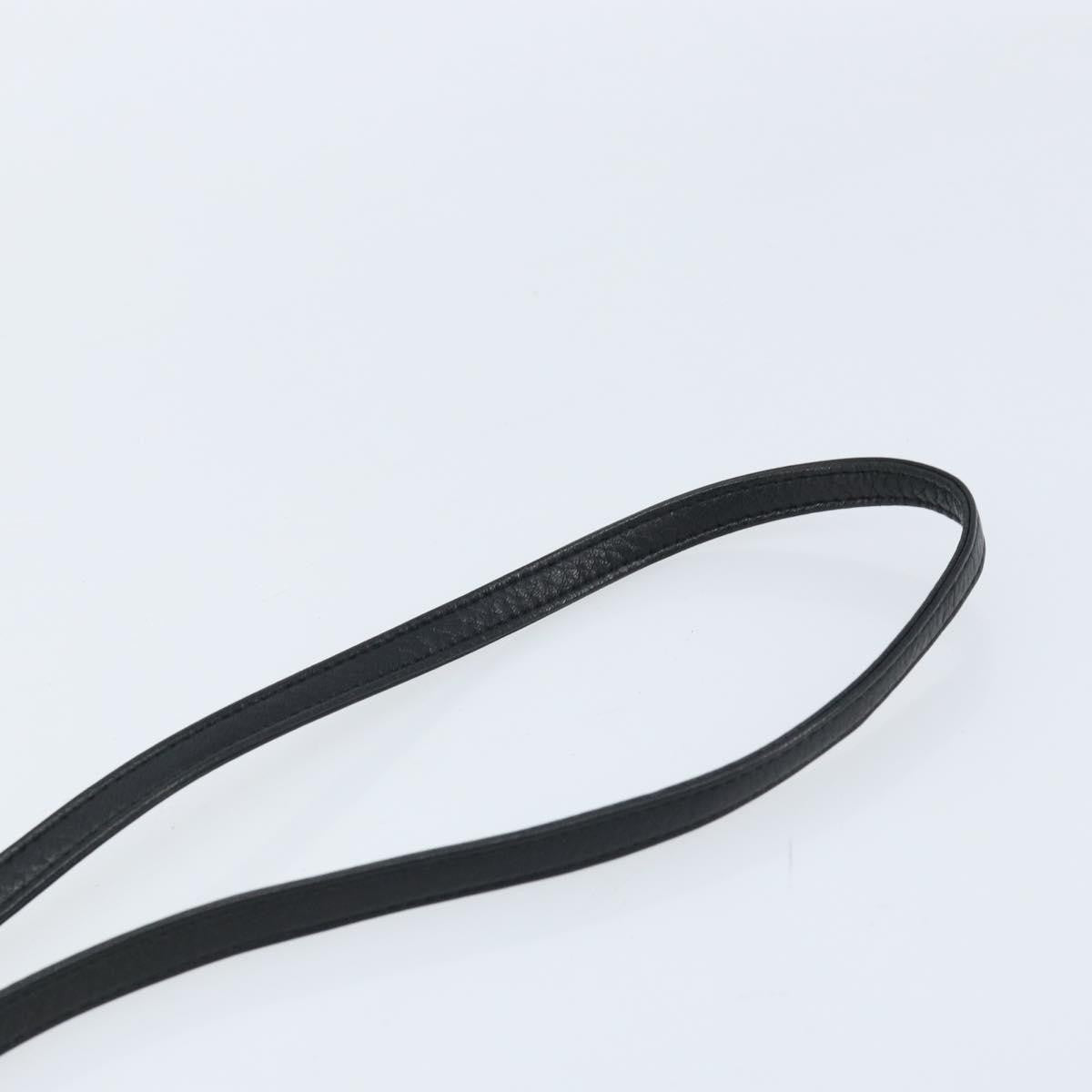 Saint Laurent Vintage Shoulder Bag Leather, Black, Leather, Shoulder Bag