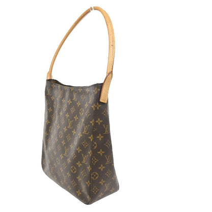 Louis Vuitton Monogram Looping Handbag Monogram Canvas, BROWN, CANVAS, Shoulder bag