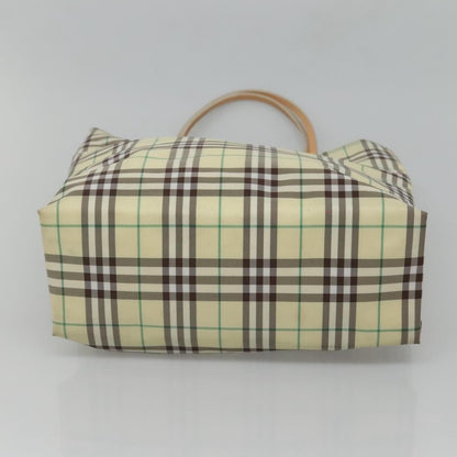Burberry Nova Handbag Check Pattern, GREEN, NYLON, Handbag