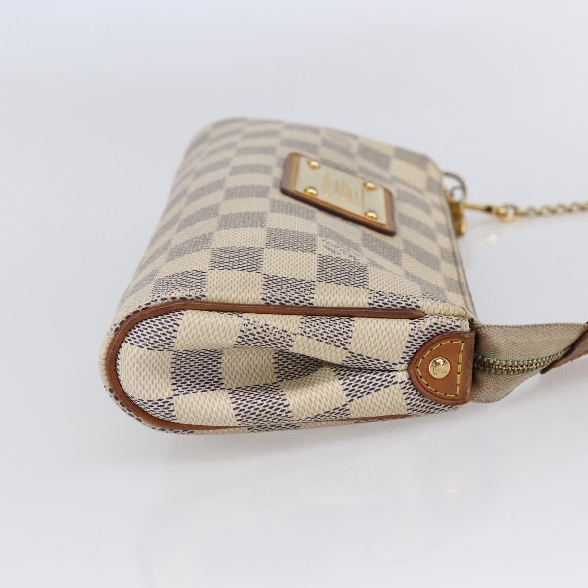 Louis Vuitton Eva Handbag Damier, BEIGE, CANVAS, Handbag