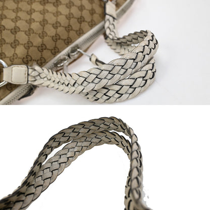 Gucci Bamboo Bar Shoulder Bag GG Canvas, BROWN, CANVAS, Shoulder bag