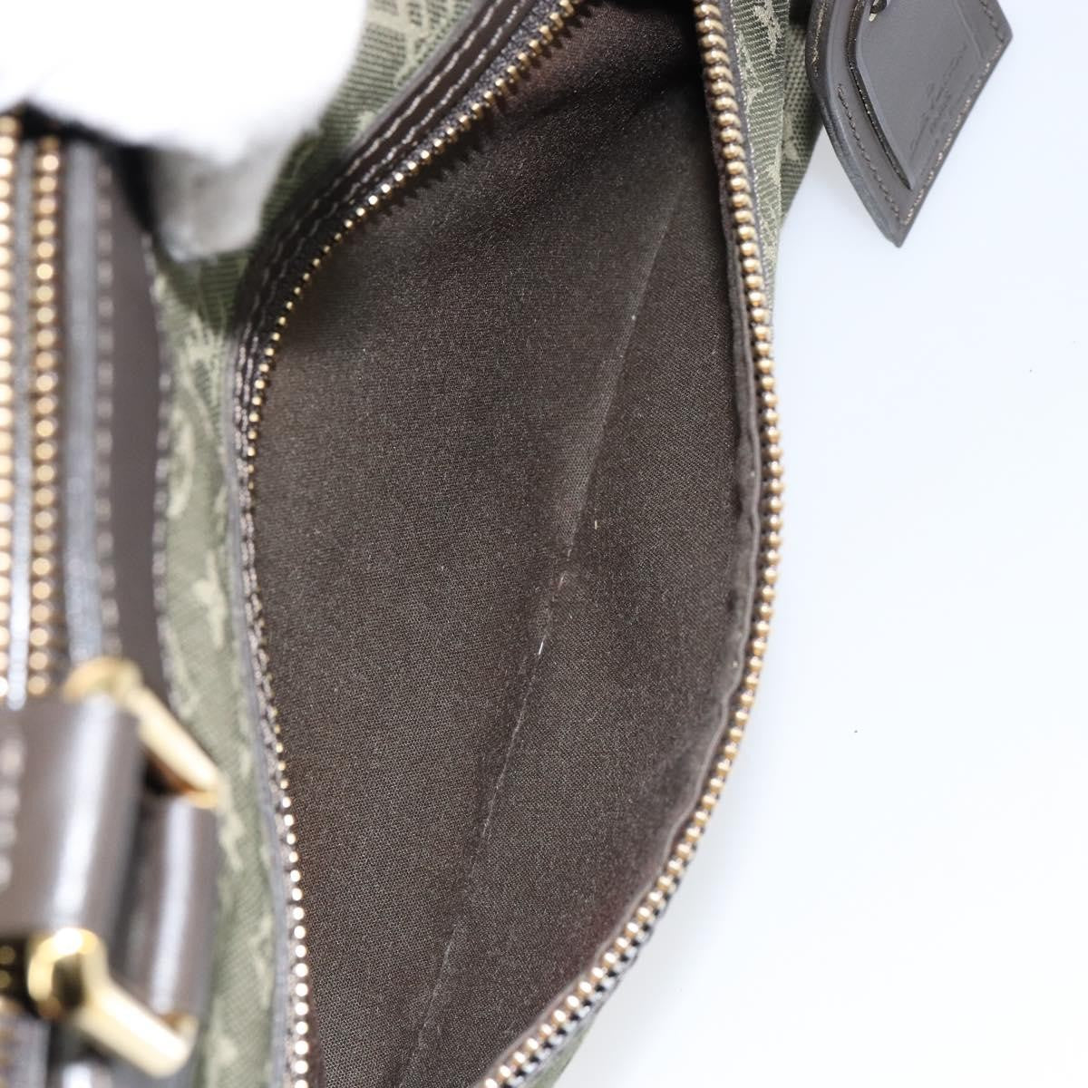 Louis Vuitton Lucille Handbag Mini Lin, KHAKI, CANVAS, Handbag