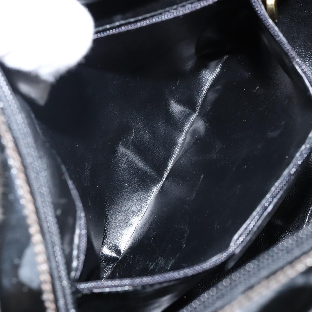 Salvatore Ferragamo Vala Shoulder Bag Patent Leather, BLACK, PATENT_LEATHER, Shoulder bag