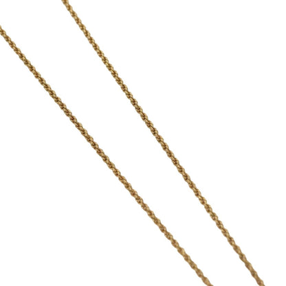 Christian Dior CD Pendant Necklace Gold-plated, GOLD, METAL, Necklace