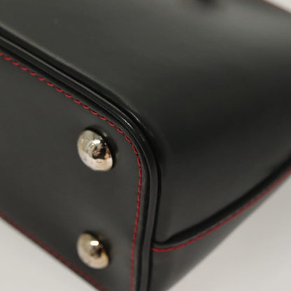 Louis Vuitton Suhari Lockit HandBag Leather, BLACK, LEATHER, Handbag