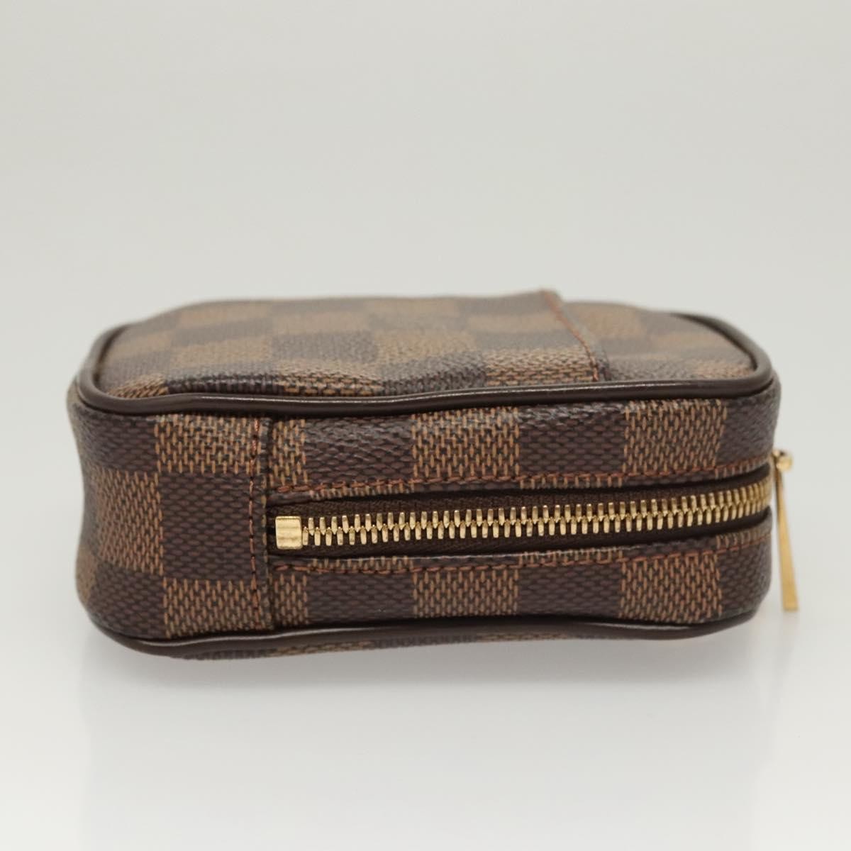 Louis Vuitton Etui Okapi Camera Case Damier, BROWN, CANVAS, Travel bag