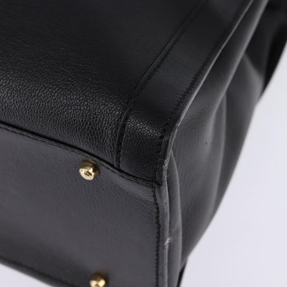 Gucci Diana NM Bamboo Handle Tote Leather, GOLD, LEATHER, Tote bag