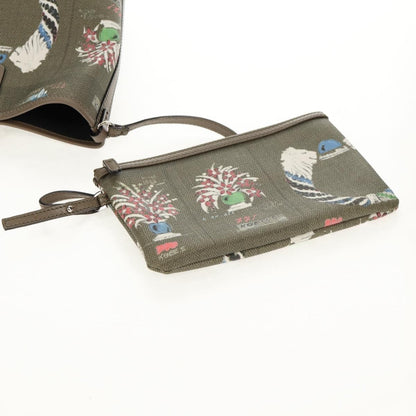 Bvlgari Tote bag Leather, GRAY, LEATHER, Tote bag