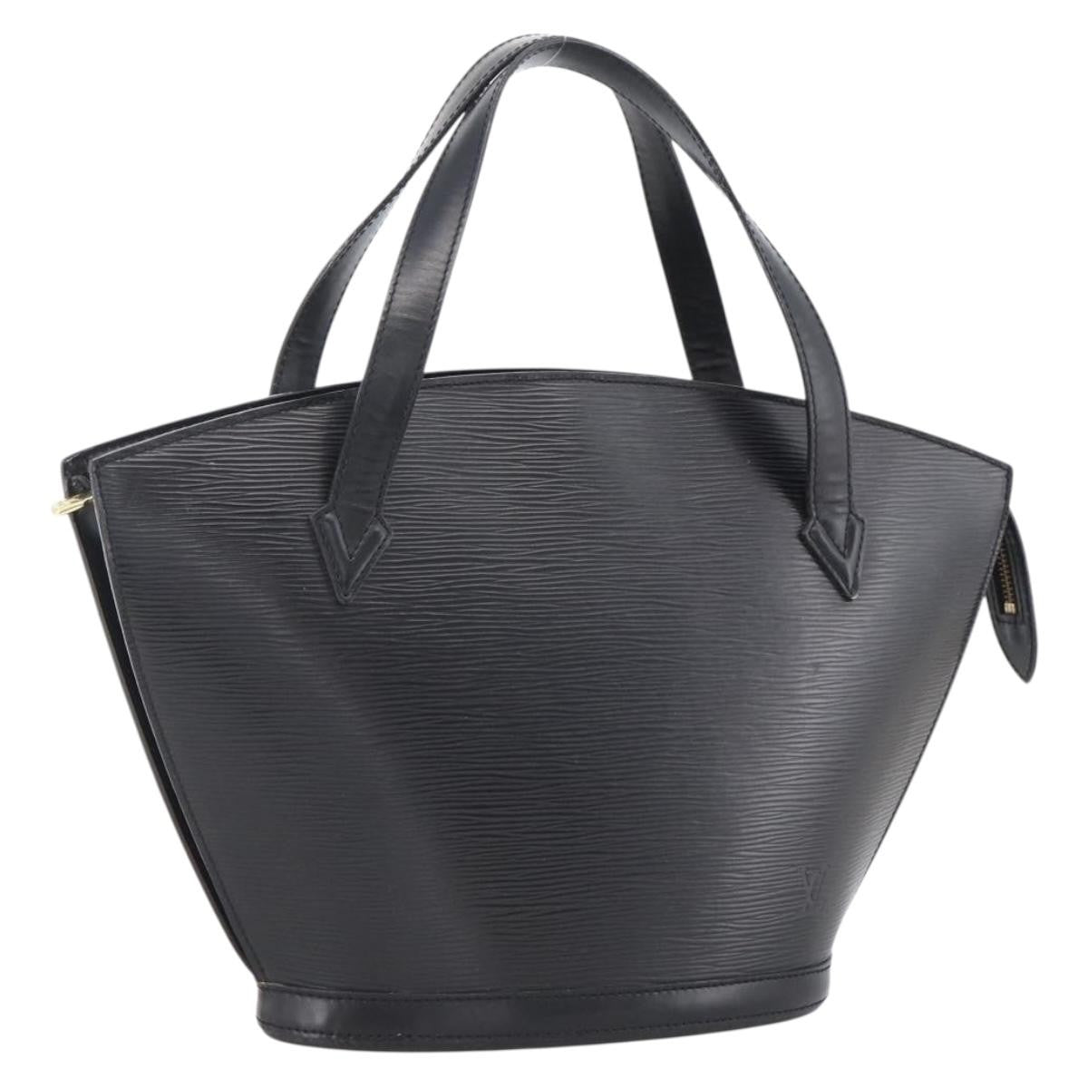 Louis Vuitton Saint Jacques NM Handbag Epi Leather, BLACK, LEATHER, Handbag