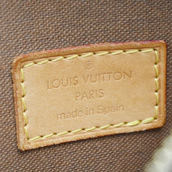 Louis Vuitton Pochette Gange Monogram Canvas, BROWN, CANVAS, Clutche & pouche
