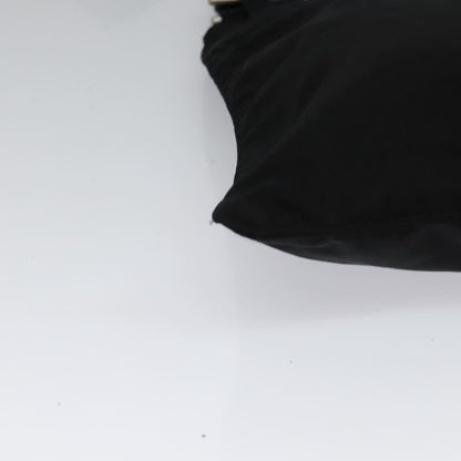 Prada Front Pocket Messenger Bag Tessuto, BLACK, NYLON, Shoulder bag