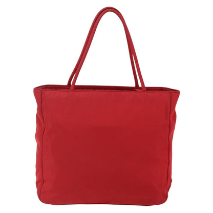 Prada Vintage Tote Tessuto, RED, NYLON, Tote bag