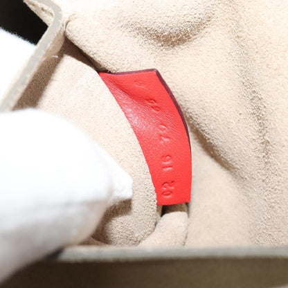 Chloe Drew Crossbody Bag Leather and Suede, RED, SUEDE, Shoulder bag