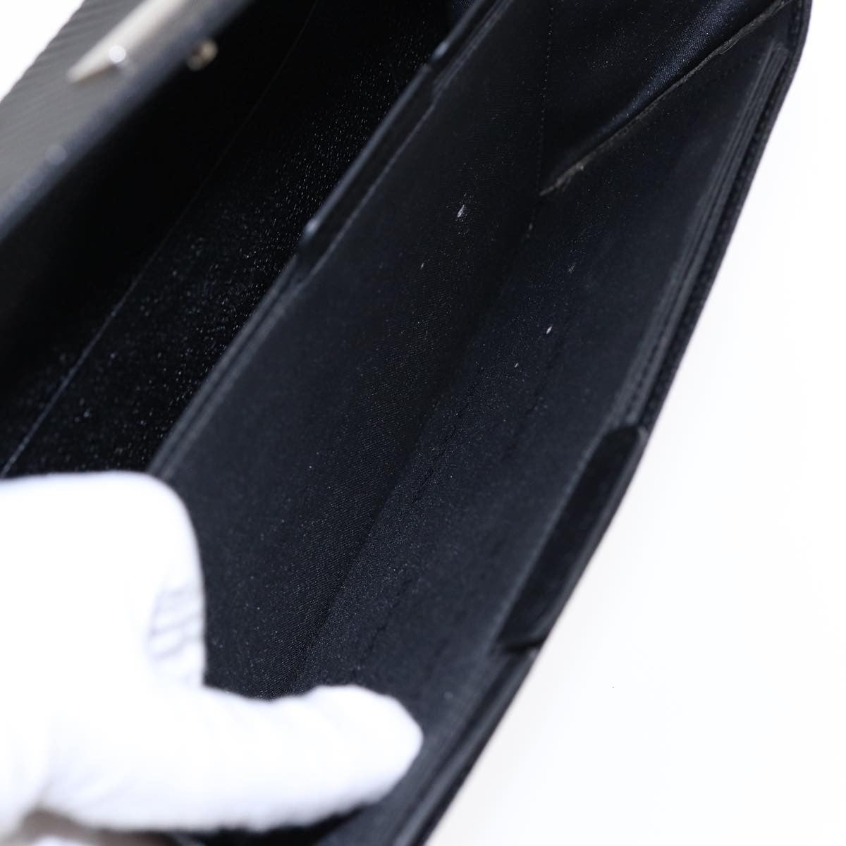 Bvlgari Clutch bag Canvas and Leather, SILVER, CANVAS, Clutche & pouche