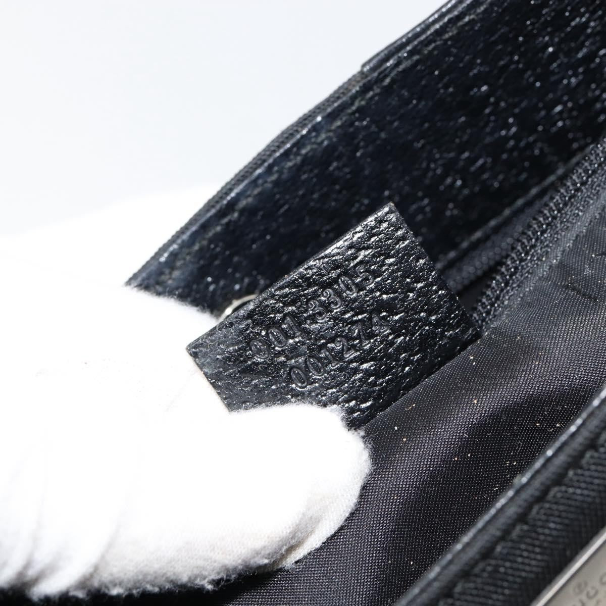 Gucci Vintage Shoulder Bag Nylon, BLACK, NYLON, Shoulder bag