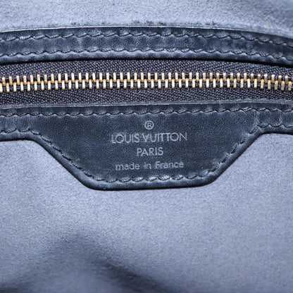 Louis Vuitton Petit Bucket Bag Epi Leather, BLACK, LEATHER, Tote bag