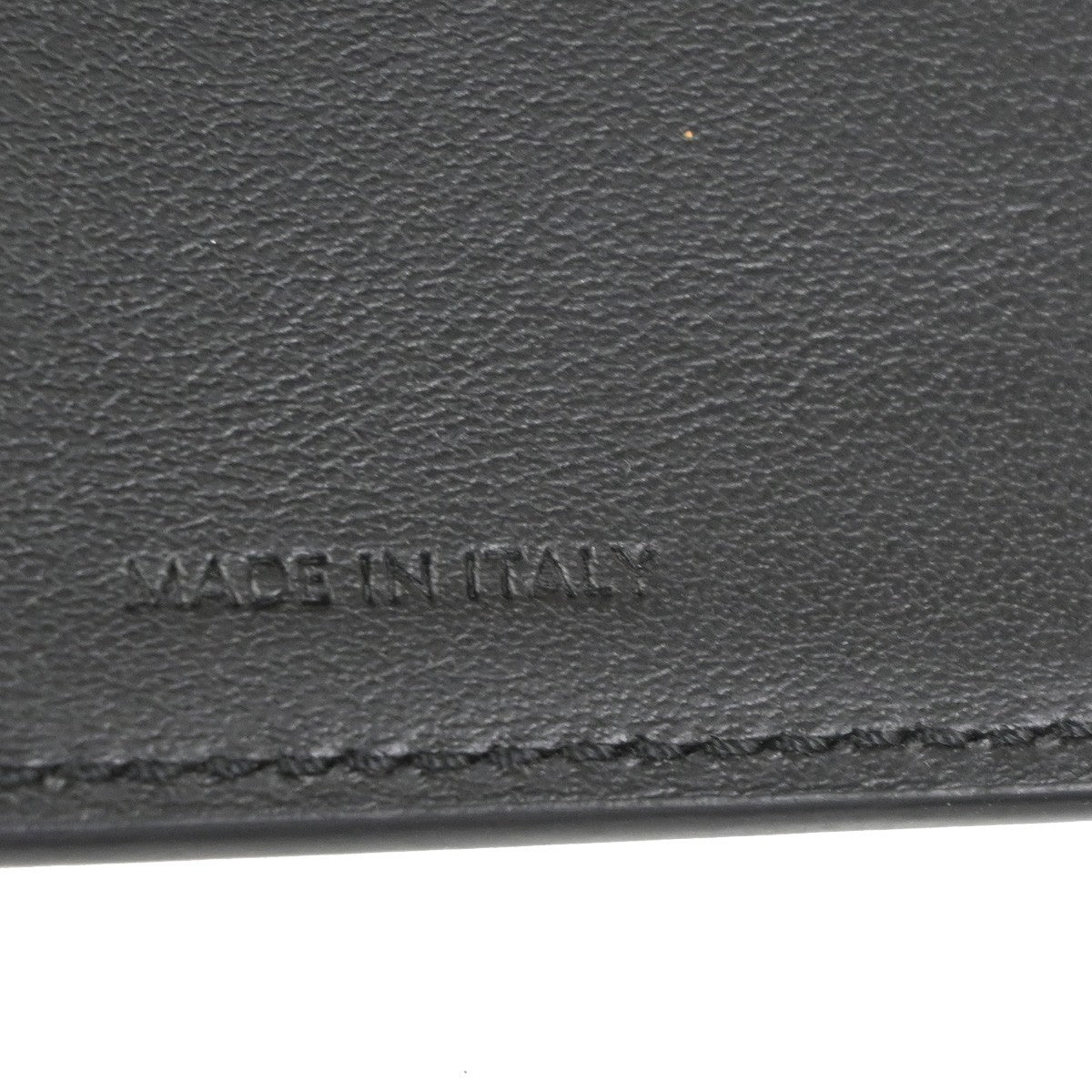 Celine Triomphe Trifold Wallet Leather, BLACK, LEATHER, Wallets