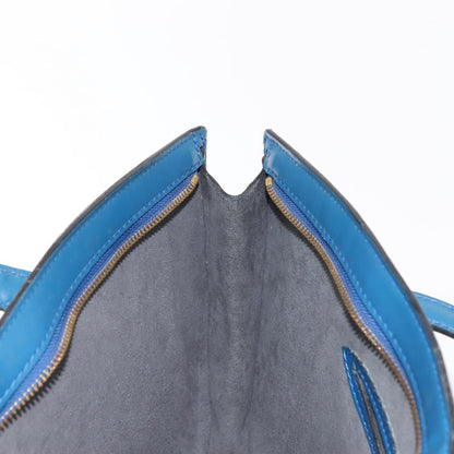 Louis Vuitton Saint Jacques Handbag Epi Leather, BLUE, LEATHER, Shoulder bag