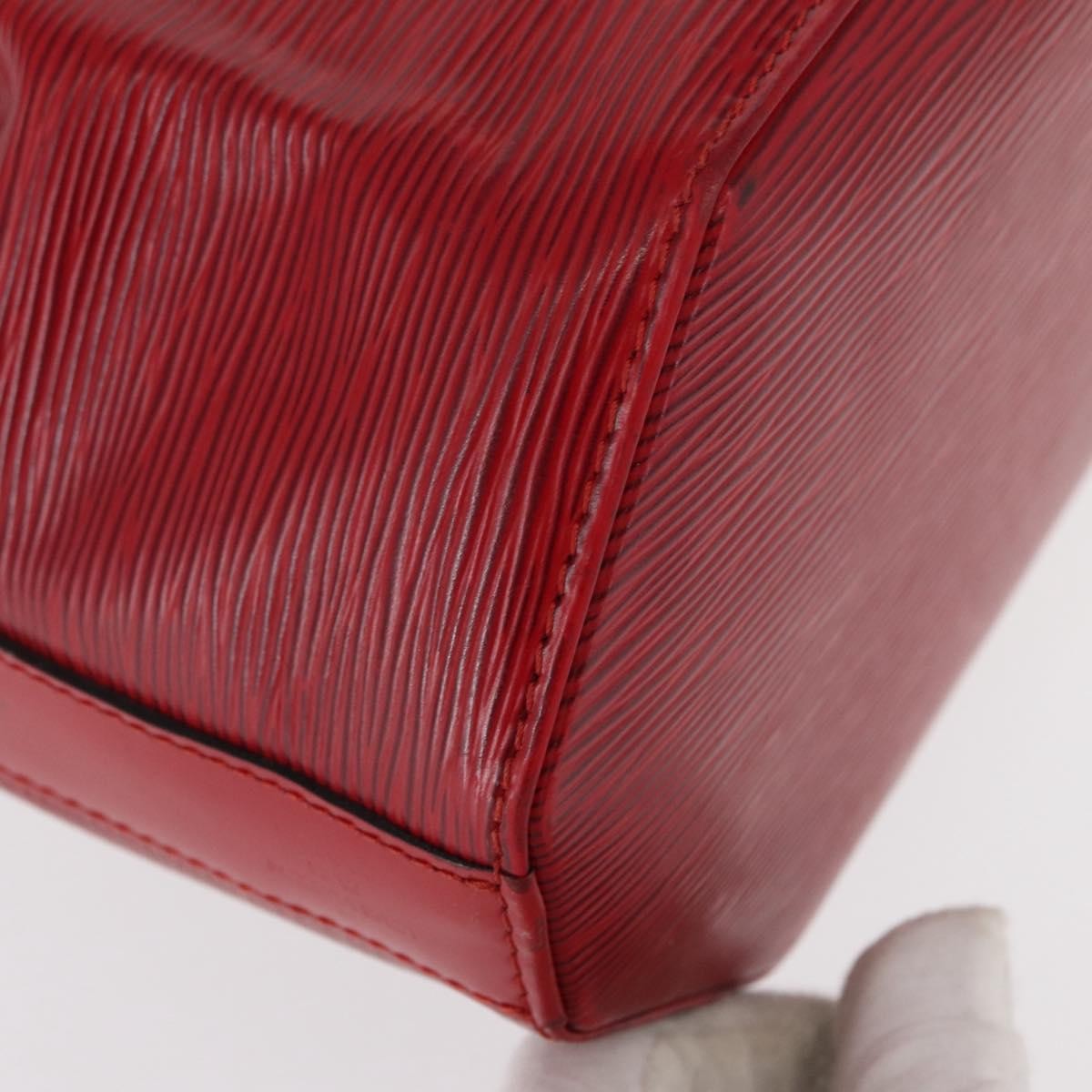 Louis Vuitton Vintage Sac d'Epaule Handbag Epi Leather, RED, LEATHER, Shoulder bag