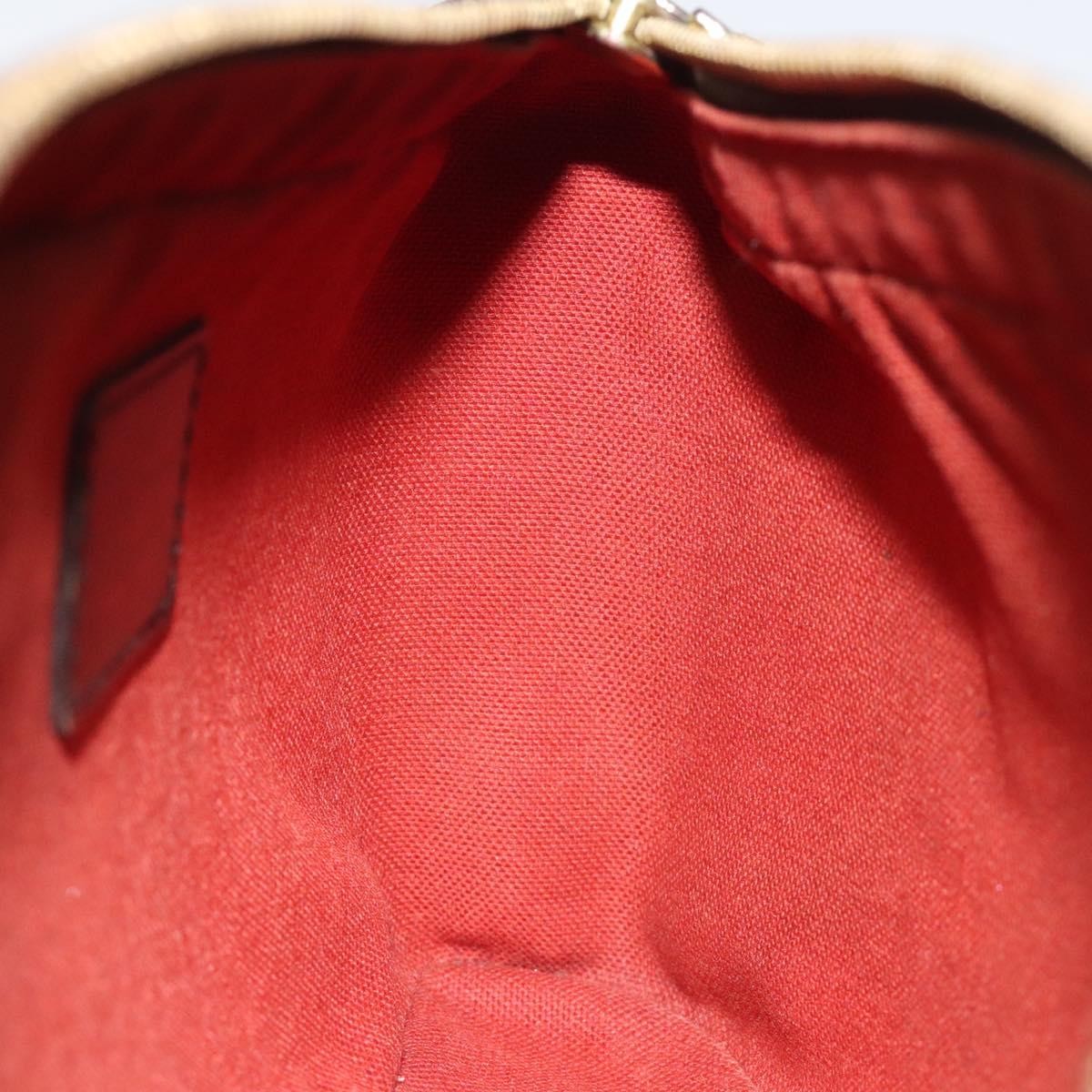 Louis Vuitton Geronimos Waist Bag Damier, BROWN, CANVAS, Shoulder bag