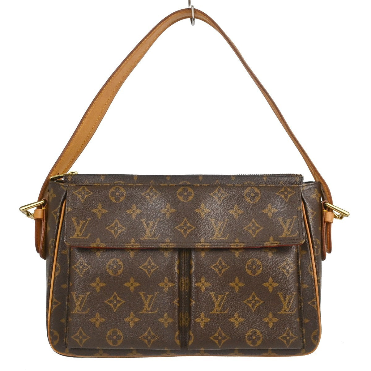 Louis Vuitton Viva Cite Handbag Monogram Canvas, Brown, Canvas, Shoulder Bag