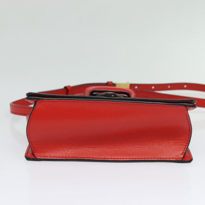 Loewe Barcelona Shoulder Bag Leather, RED, LEATHER, Shoulder bag