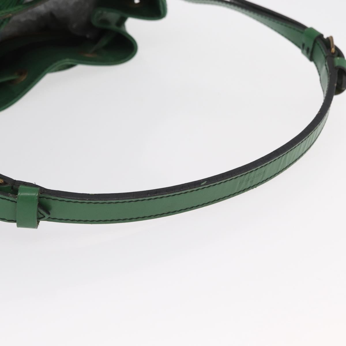 Louis Vuitton Petit Noe Handbag Epi Leather, GREEN, LEATHER, Shoulder bag