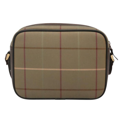 Burberry Nova check Shoulder bag Canvas, BEIGE, CANVAS, Shoulder bag