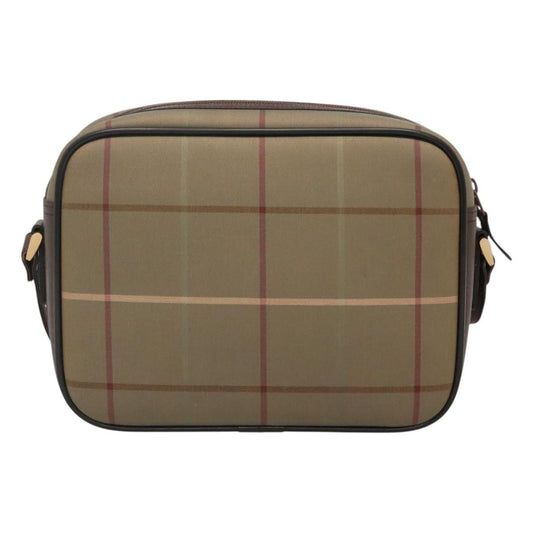 Burberry Nova check Shoulder bag Canvas, BEIGE, CANVAS, Shoulder bag