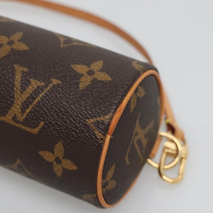 Louis Vuitton Papillon Pochette Monogram Canvas, BROWN, CANVAS, Handbag