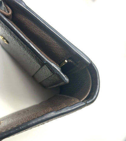 Gucci Ophidia Flap Card Case GG Coated Canvas, BROWN, CANVAS, Wallets